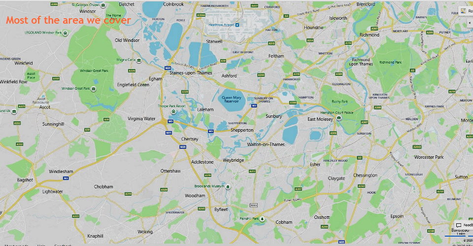 Headstone cleaning area